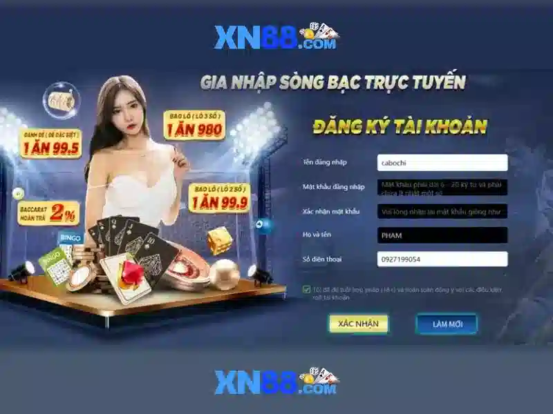 xn88: Nền tảng casino trực tuyến hàng đầu và trải nghiệm người dùng tuyệt vời